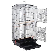 Large Metal Bird Cage for Budgie Canary Parakeet Canary Cockatiel Finch Lovebird