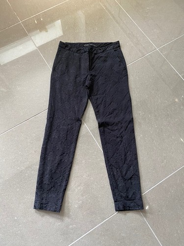 Zara black cigarette trousers - cigarette,