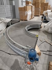 REDUCED: 90cm Wide 180 Degree Turn Conveyor Belt YOM 2016