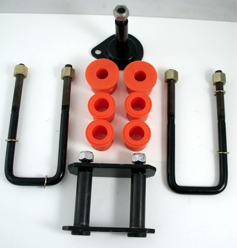 Rear leaf spring fitting - spring, kit