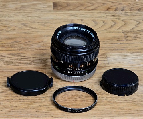 Canon 50mm s - canon, f/1.4