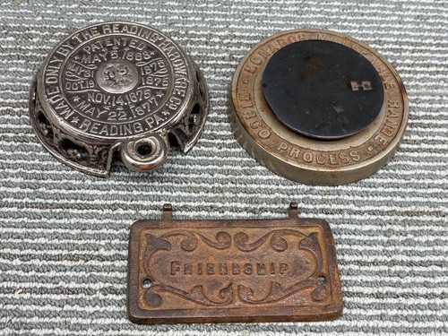 C1800s cast iron - iron, apple