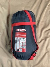 Gelert Escape 300SQ Sleeping Bag Blue 230x80cm Lightweight Camping Outdoor