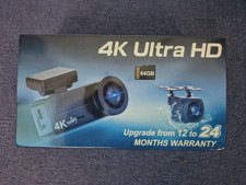 DYNACAM Dash Cam Front and Rear 4K+1080P, WiFi Dash Cam Free 64GB Card,