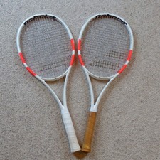 Matched Pair Babolat Pure Strike 97 G3 Fully Customised Pro Spec!! – Excellent