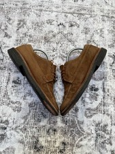 Alden Ranger Moccasin Brown Leather Snuff Suede Shoes Men’s UK 8 Made In USA