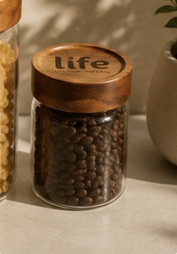Small glass jar - jar, (250ml)