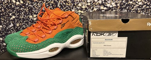 Allen iverson worn - worn, autographed