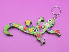 Keyring Key Ring - Wooden