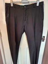 Men’s Black Slazenger Golf Trousers W38 Long 