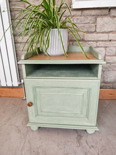 Cycled painted wooden side - cycled,