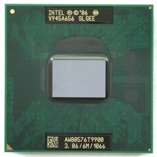 Working Intel Core 2 Duo T9900 3.06 GHz Dual-Core SLGEE CPU Processor