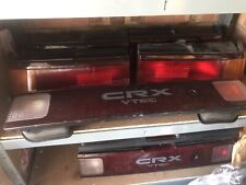 HONDA EF UKDM CRX VT VTEC EE8 REAR TAILLIGHTS TAILLAMPS SET VGC INC FOGLAMP JDM