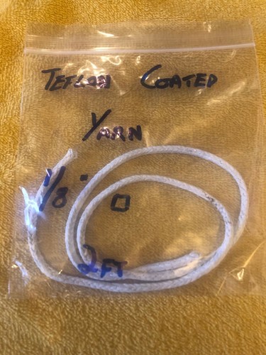 Teflon coated yarn valve - 1/8, /