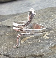 925 Silver Coiled SNAKE