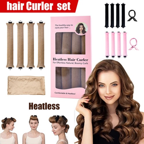 5pcs heatless hair curler - 5pcs,