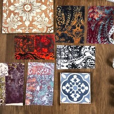 Patchwork Printed Velvet