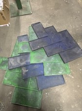 Used concrete Rubber stamp