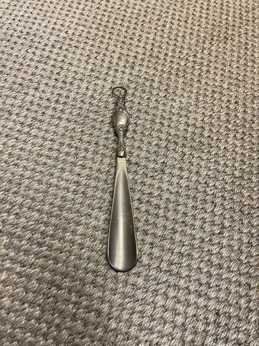 Vintage solid brass shoe horn - solid,