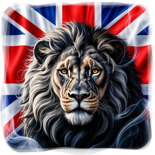 Union jack majestic lion - jack,
