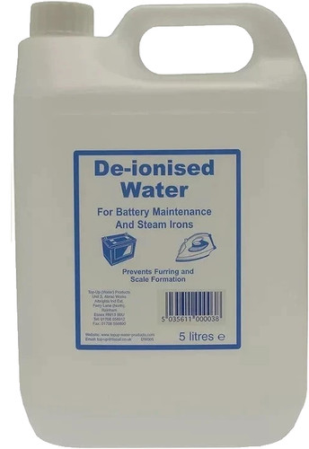 Deionised water litre de - water, 5