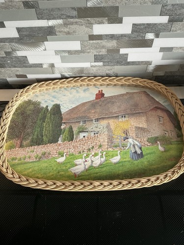 Vintage wicker melamine - vintage, &