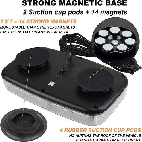Led warning strobe amber - strobe,