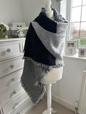 M&S Grey Mix Oversized Scarf
