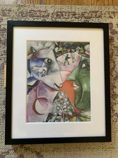 2 Framed Marc Chagall Prints - From King McGaw - Lovely Condition