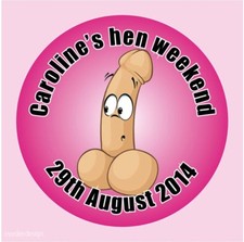 Personalised hen party - hen,