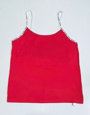 Calvin Klein Women’s Logo Loungewear/Pyjama Top Red          (RRP £38)