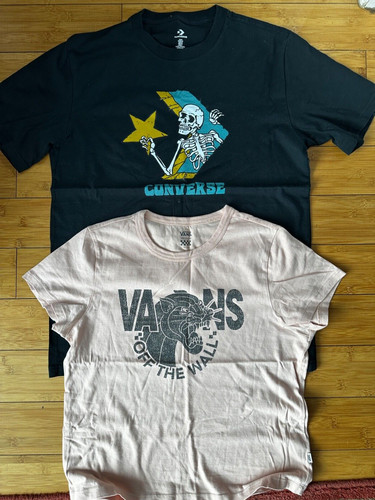 Shirt vans and converse - shirt,