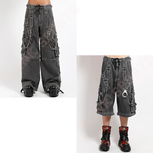 Men denim gothic cyber chain - men's,