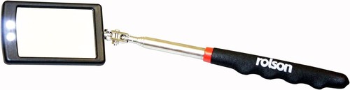 Telescopic led mirror - telescopic,