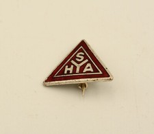 SCOTTISH YOUTH HOSTEL ASSOCIATION Vintage Metal & Enamel Pin Badge 20mm