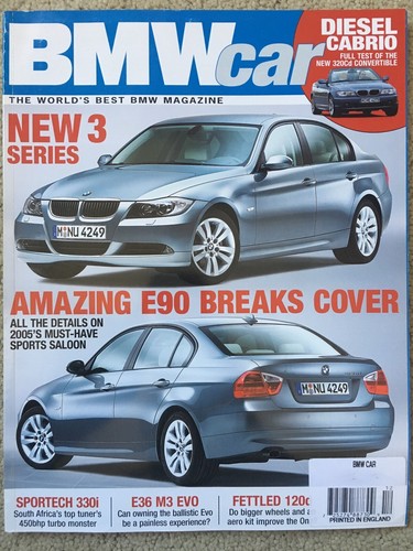 Bmw car magazine december - car,