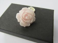 Pretty Pale Baby Pink Rose Flower Handmade Brooch Pin - Gift Boxed  Mum Nan Aunt