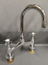 CHROME BRIDGE MIXER TAPS
