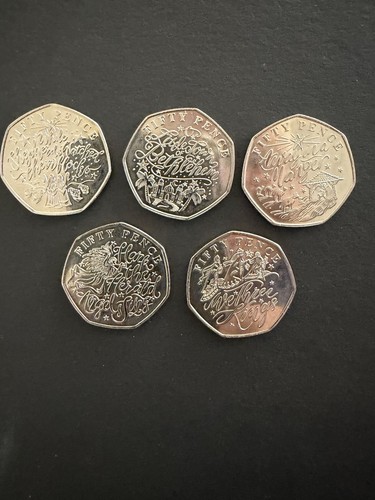 2019 elizabeth 50p - elizabeth, ii