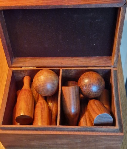 Ten pin bowling - set, woodan