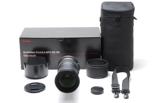 Almost unused sigma 50 500mm - [almost, 50-500mm