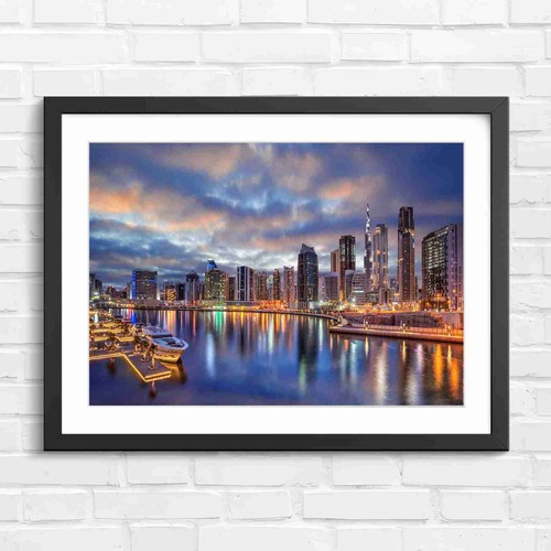 Dubai marina sunset - dubai,