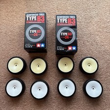 Tamiya Hop Up Options #53705 Reinforced Tires Wheels x8 Type B3 24 mm 
