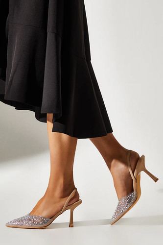 Coast beige court shoes womens - beige,