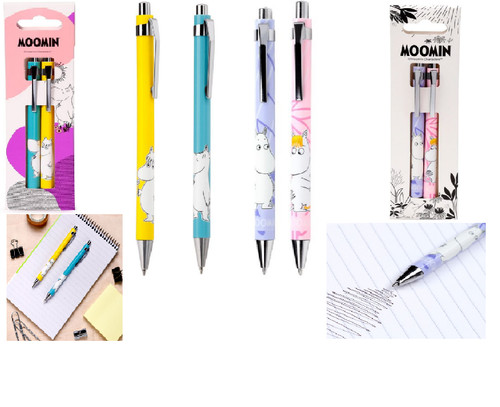 Moomin pen twin set ballpoint - moomin,