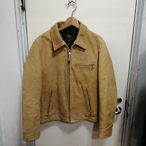 Schott cow leather jacket - cow,