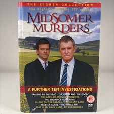 Midsomer Murders 10 DVD Box Set Eighth Collection British Crime Drama