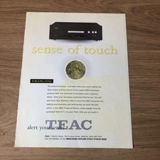 GRAM30 MAGAZINE ADVERT 11X8 THE TEAC VRDS-10 SPECIAL EDITION