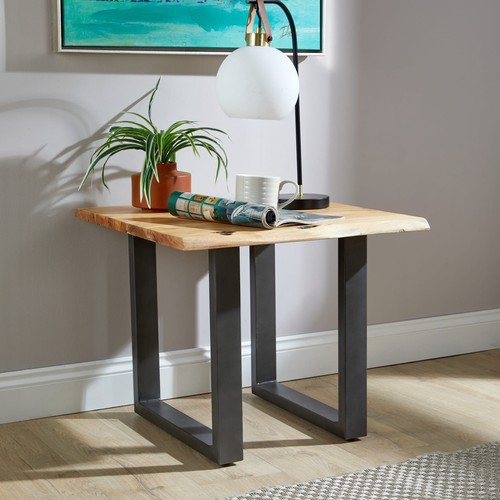 Live edge lamp - lamp, solid