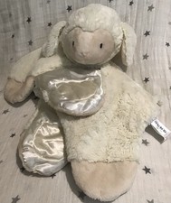 Baby Gund Lopsy Lamb Sheep Comfy Cozy Cream Comforter Plush Soft Toy 50cm x 56cm